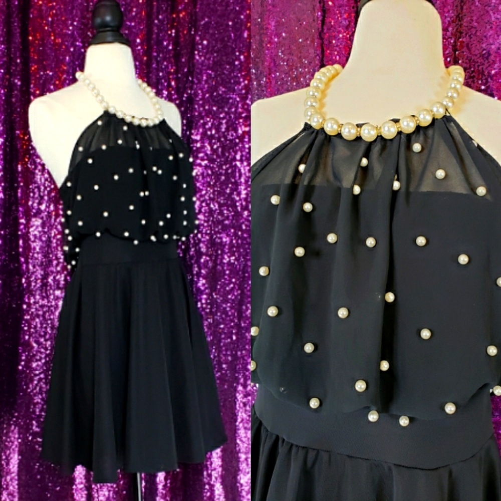 Classy black dress